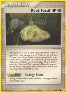 Root Fossil 080/92