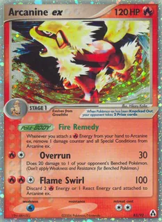 Arcanine ex 083/92