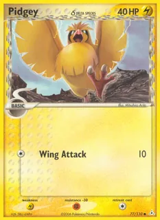 Pidgey δ 077/110