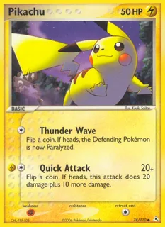 Pikachu 078/110