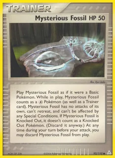 Mysterious Fossil 092/110