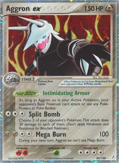 Aggron ex 089/100
