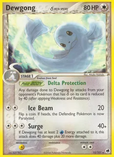 Dewgong δ 015/101