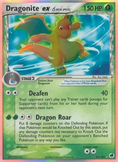 Dragonite ex δ 091/101