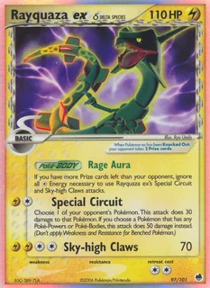 Rayquaza ex δ 097/101