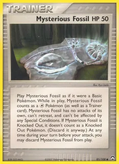 Mysterious Fossil 085/108