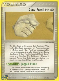 Claw Fossil 090/100