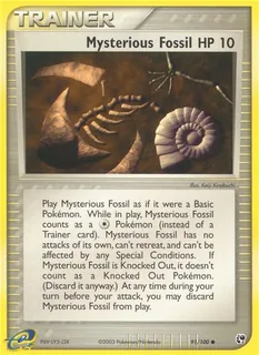 Mysterious Fossil 091/100