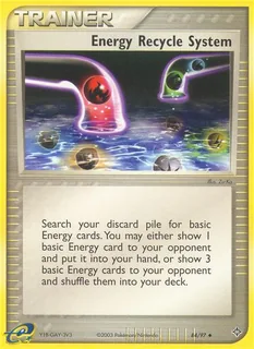Energy Recycle System 084/97