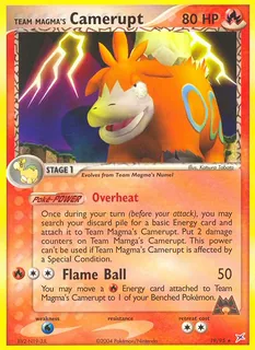 Team Magma's Camerupt 019/95