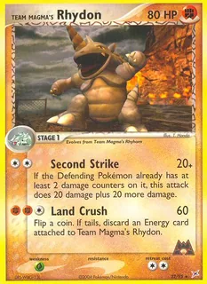 Team Magma's Rhydon 022/95