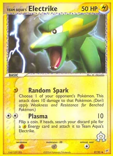 Team Aqua's Electrike 027/95