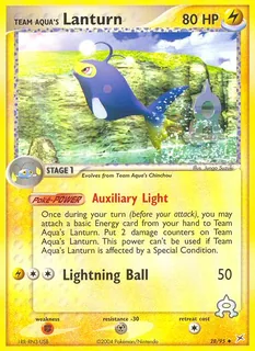 Team Aqua's Lanturn 028/95