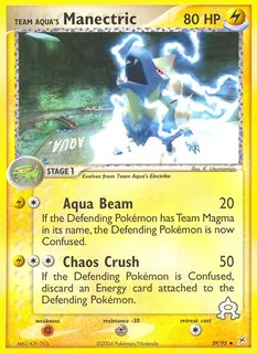 Team Aqua's Manectric 029/95