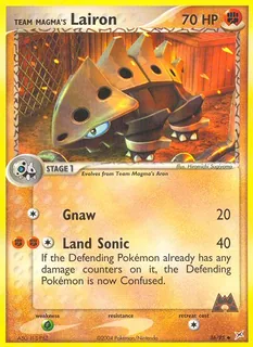 Team Magma's Lairon 036/95