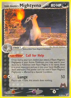 Team Magma's Mightyena 037/95