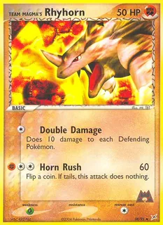 Team Magma's Rhyhorn 038/95