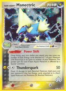 Team Aqua's Manectric 004/95