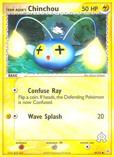 Team Aqua's Chinchou 049/95