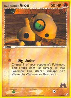 Team Magma's Aron 059/95