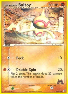 Team Magma's Baltoy 060/95