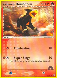 Team Magma's Houndour 062/95