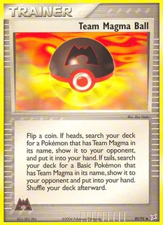 Team Magma Ball 080/95