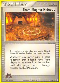 Team Magma Hideout 083/95