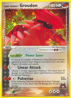 Team Magma's Groudon 009/95