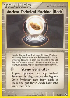 Ancient Technical Machine (Rock) 085/101