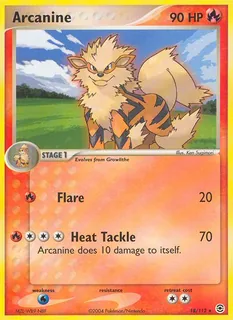 Arcanine 018/112