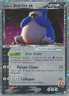 Rocket's Snorlax ex 104/109