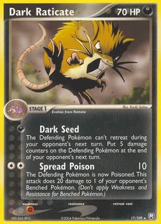 Dark Raticate 017/109