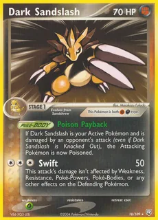 Dark Sandslash 018/109