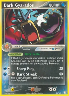 Dark Gyarados 036/109