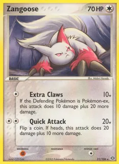 Zangoose 021/106