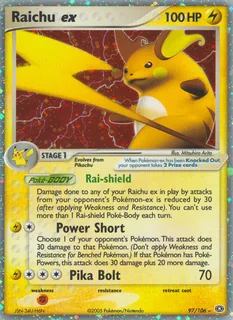 Raichu ex 097/106