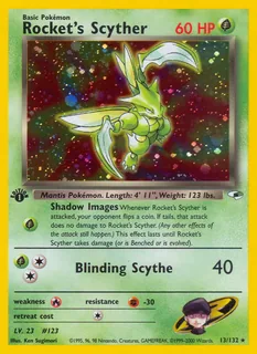 Rocket's Scyther 013/132