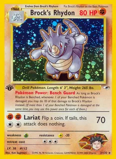 Brock's Rhydon 002/132