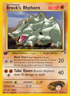 Brock's Rhyhorn 022/132