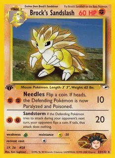 Brock's Sandslash 023/132