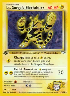 Lt. Surge's Electabuzz 027/132