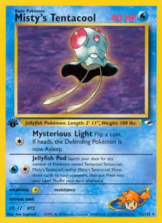 Misty's Tentacool 032/132