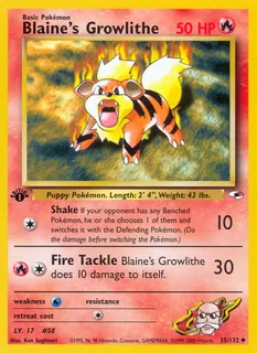 Blaine's Growlithe 035/132