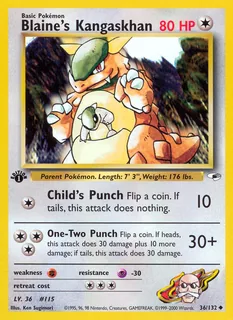 Blaine's Kangaskhan 036/132