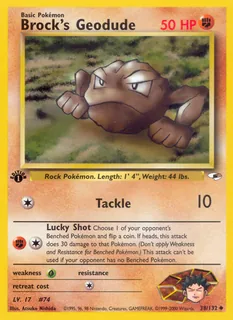 Brock's Geodude 038/132