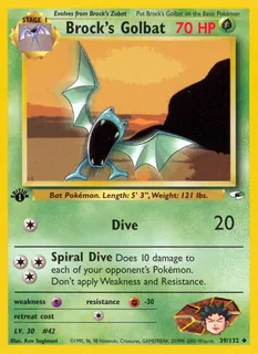 Brock's Golbat 039/132