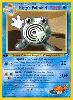 Misty's Poliwhirl 053/132