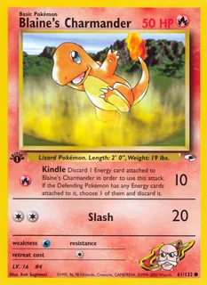 Blaine's Charmander 061/132