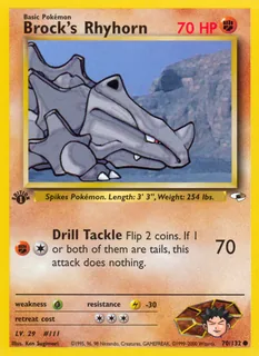 Brock's Rhyhorn 070/132